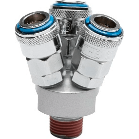 THB SMY/SMYT Quick Coupler - Manifold / Multi Coupling (Circle-3 Way) | THB by KHM Megatools Corp. THB SMY/SMYT Quick Coupler - Manifold / Multi Coupling (Circle-3 Way) | THB by KHM Megatools Corp.